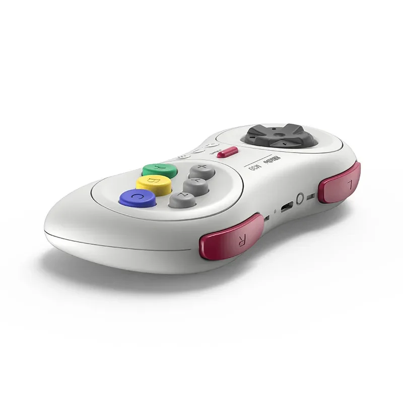 8Bitdo M30 Bluetooth Gamepad (Switch/ Windows/ Android/ MacOS/ Steam) (White) (80HA) - Image 4