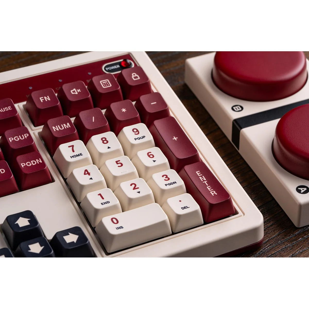 8Bitdo Retro 108 Mechanical Keyboard (Fami Edition, N Edition) (85HC) - Image 8