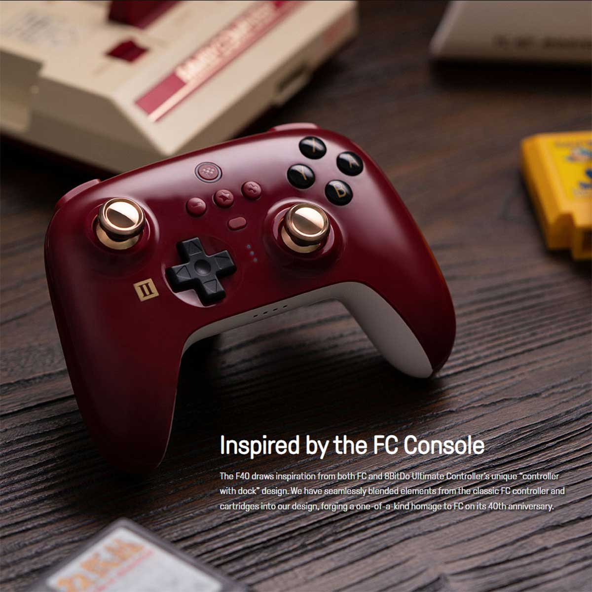 8BITDO Ultimate Controller F40-II Limited Edition For Switch/Windows (80NA) - Image 29
