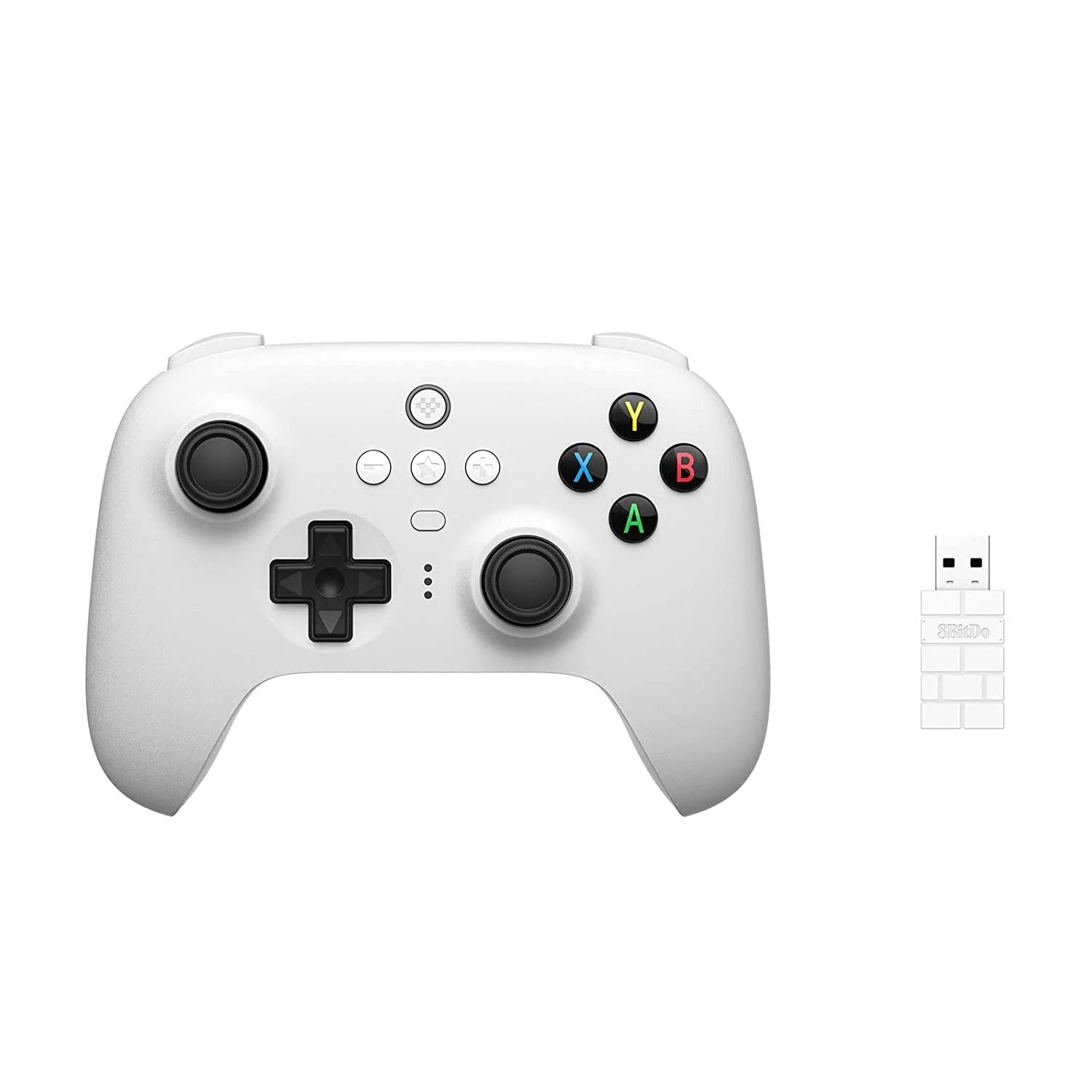 8BITDO Ultimate Wireless 2.4G Controller (Windows/Android/Raspberry Pi) (White Edition) (81HA01) - Image 3