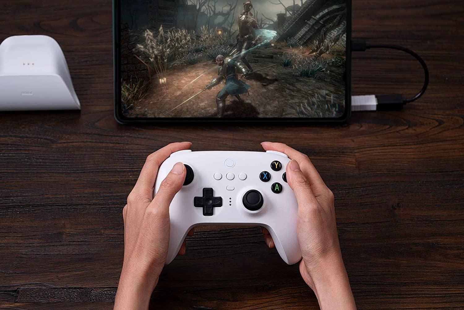 8BITDO Ultimate Wireless 2.4G Controller (Windows/Android/Raspberry Pi) (White Edition) (81HA01) - Image 8