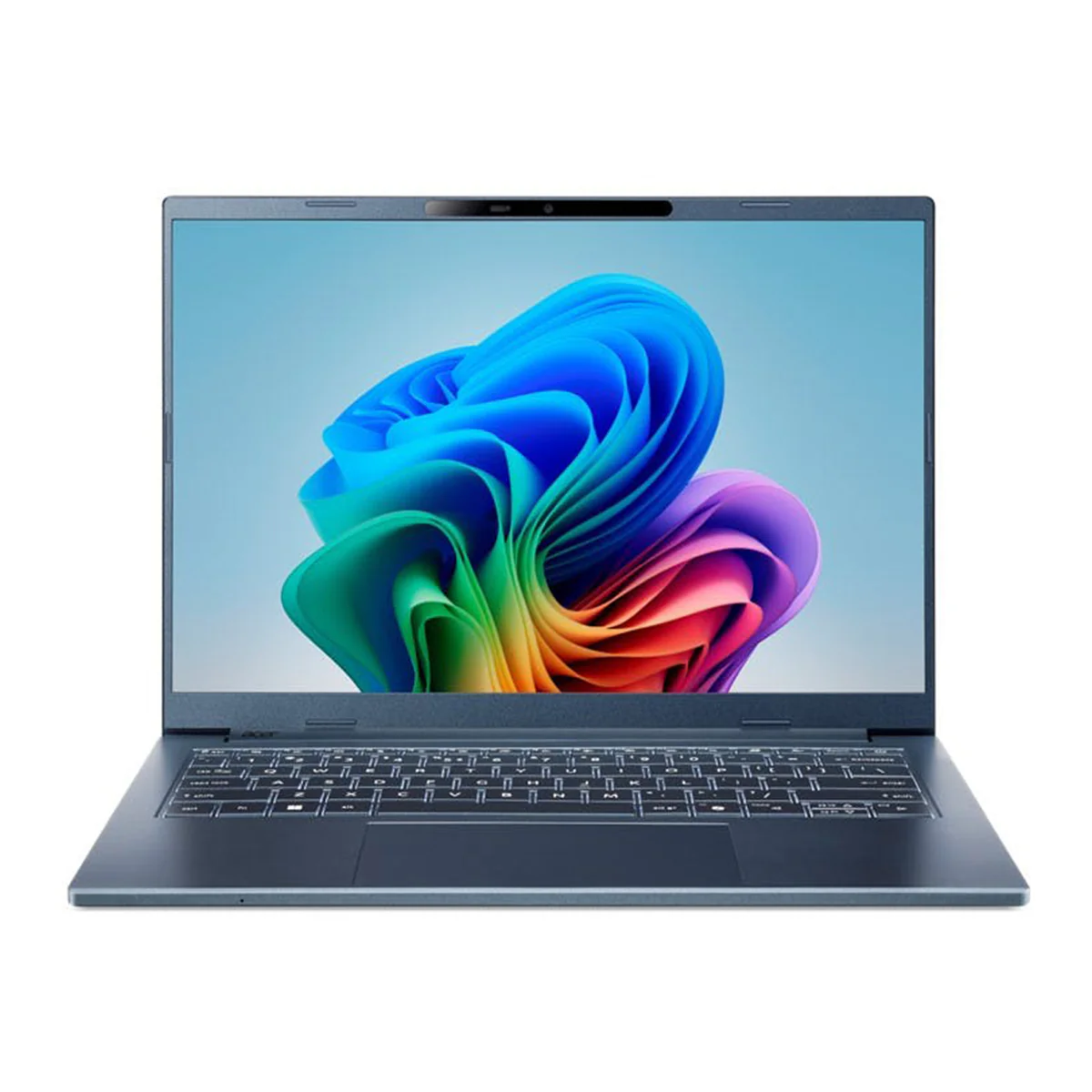 Acer Aspire 14 AI A14-11M-X3BP Laptop (Steam Blue) | 14" WUXGA (1920x1200) IPS | Snapdragon X1-26-100 | 16GB RAM | 512GB SSD | Qualcomm Adreno GPU | Windows 11 Home | MS Office Home 2024 - Image 2