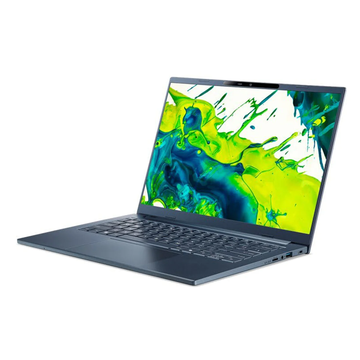 Acer Aspire 14 AI A14-11M-X3BP Laptop (Steam Blue) | 14" WUXGA (1920x1200) IPS | Snapdragon X1-26-100 | 16GB RAM | 512GB SSD | Qualcomm Adreno GPU | Windows 11 Home | MS Office Home 2024 - Image 4