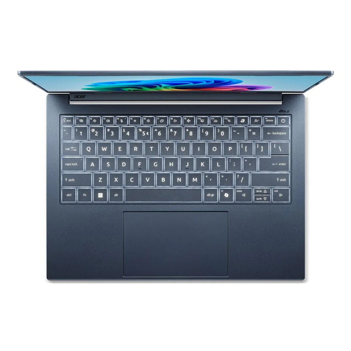Acer Aspire 14 AI A14-11M-X3BP Laptop (Steam Blue) | 14" WUXGA (1920x1200) IPS | Snapdragon X1-26-100 | 16GB RAM | 512GB SSD | Qualcomm Adreno GPU | Windows 11 Home | MS Office Home 2024 - Image 5