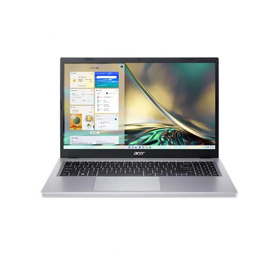 Acer Aspire 3 A315-24P-R1KB Laptop (Pure Silver) | 15.6" FHD | Ryzen 5 7520U | 8GB DDR5 | 512GB SSD | AMD Radeon Graphics | Windows 11 Home | MS Office Home & Student 2021 | Acer Entry Run Rate Backpack E-1620-P (LZBPKM6B12) - Image 3