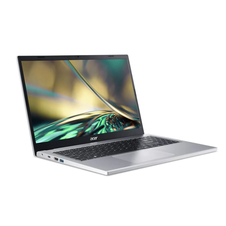 Acer Aspire 3 A315-24P-R9ZN Laptop (Pure Silver) | 15.6" FHD (1920x1080) | Ryzen 5 7520U | 8GB RAM | 512GB SSD | AMD Radeon Graphics | Windows 11 Home | MS Office Home & Student 2021 | Acer Entry Run Rate Backpack E-1620-P - Image 2