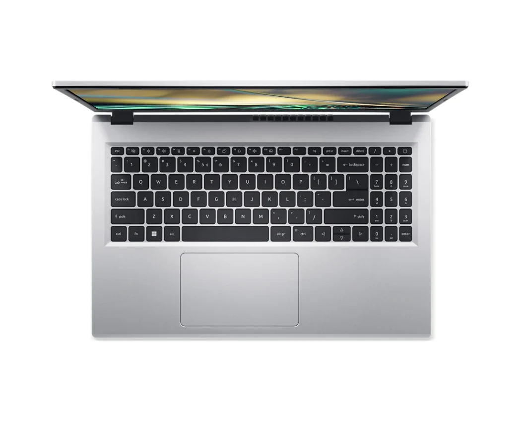 Acer Aspire 3 A315-510P-38RD Laptop (Pure Silver) | 15.6” FHD (1920 x 1080) | i3-N305  | 8GB RAM | 512GB SSD | Intel UHD Graphics | Windows 11 Home | Acer Entry Run Rate Backpack E-1620-P - Image 4