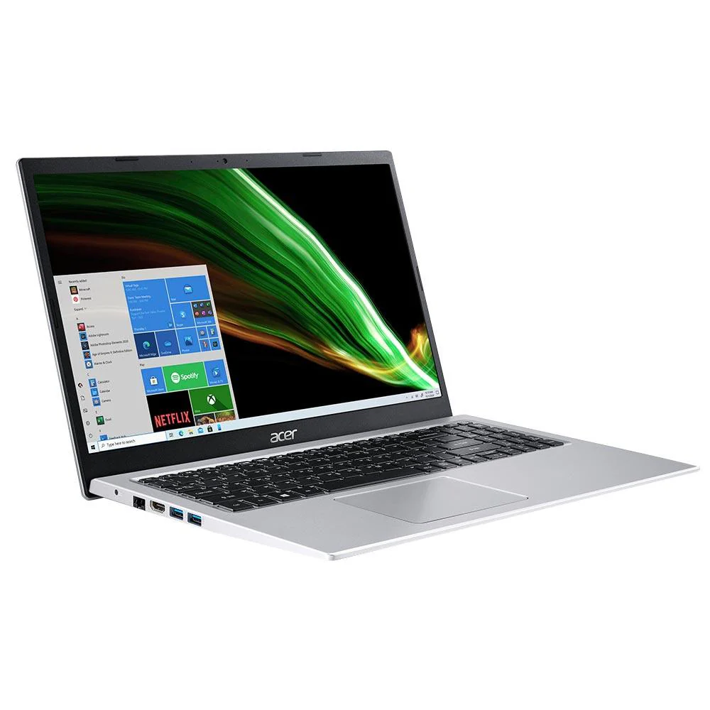 Acer Aspire 3 A315-59-556F Laptop (Pure Silver) | 15.6”  FHD | i5-1235U | 8 GB RAM DDR4 | 512 GB SSD | Iris® Xe Graphics | Windows® 11 Home | Acer Entry Run Rate Backpack E-1620-P (LZBPKM6B12) - Image 4