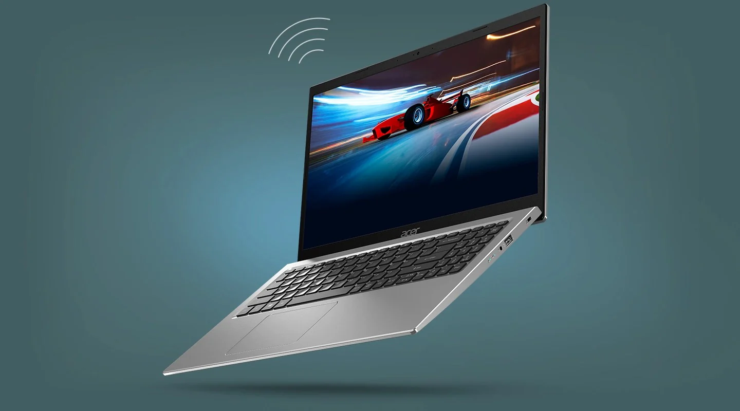 Acer Aspire 3 A315-59-568X 15.6" FHD Laptop (Pure Silver) | 15.6" FHD (1920x1080) | i5-1235U | 8GB RAM | 512GB SSD | Intel UHD Graphics | Windows 11 Home | MS Office Home & Student 2021 | Acer Entry Run Rate Backpack E-1620-P (LZBPKM6B12) - Image 4