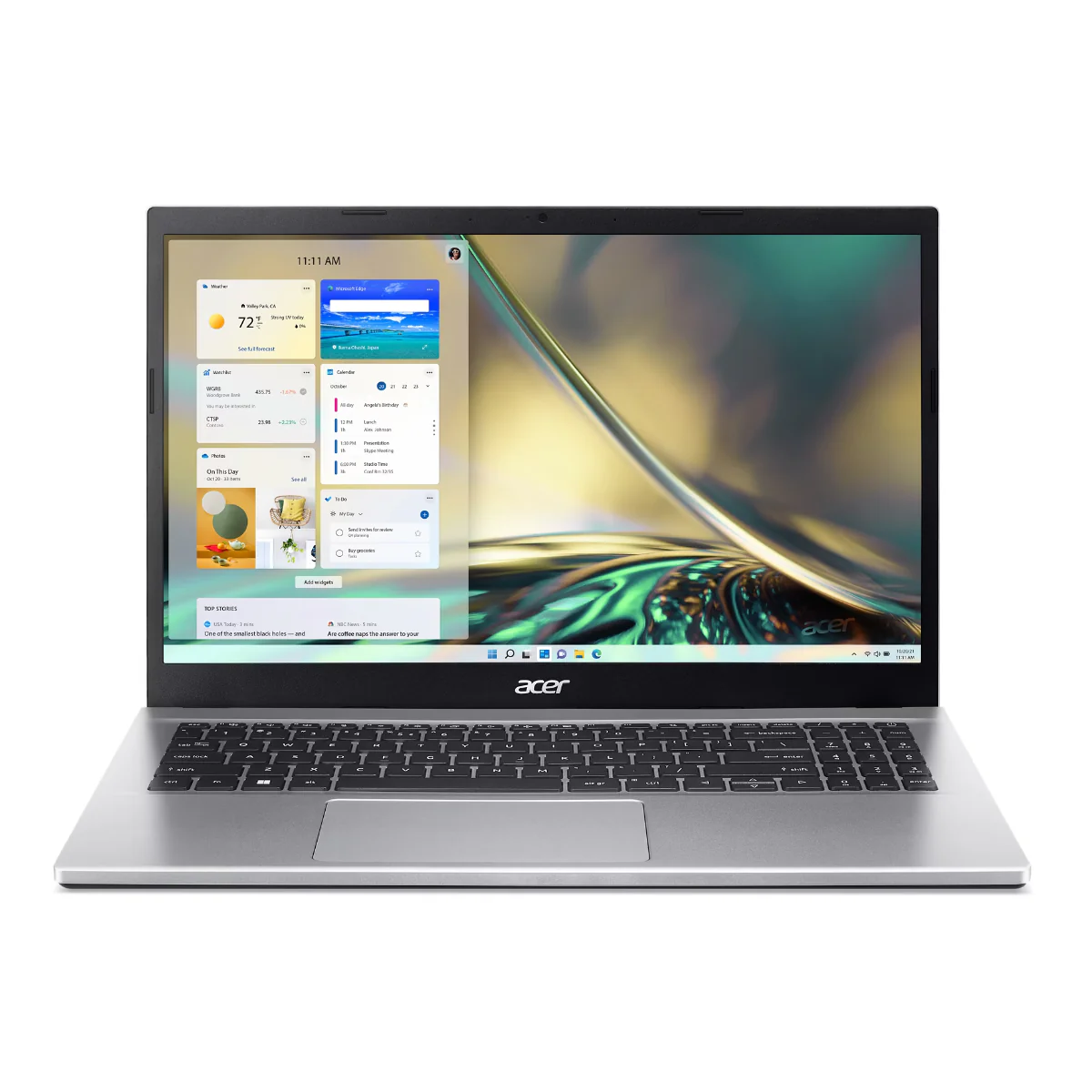 Acer Aspire 3 A315-59-726B Laptop (Steel Grey) | 15.6" FHD (1920x1080) | i7-1255U | 16GB RAM | 512GB SSD | Intel UHD Graphics | Windows 11 Home + MS Office Home & Student 2021 + Acer Entry Run Rate Backpack E-1620-P - Image 2