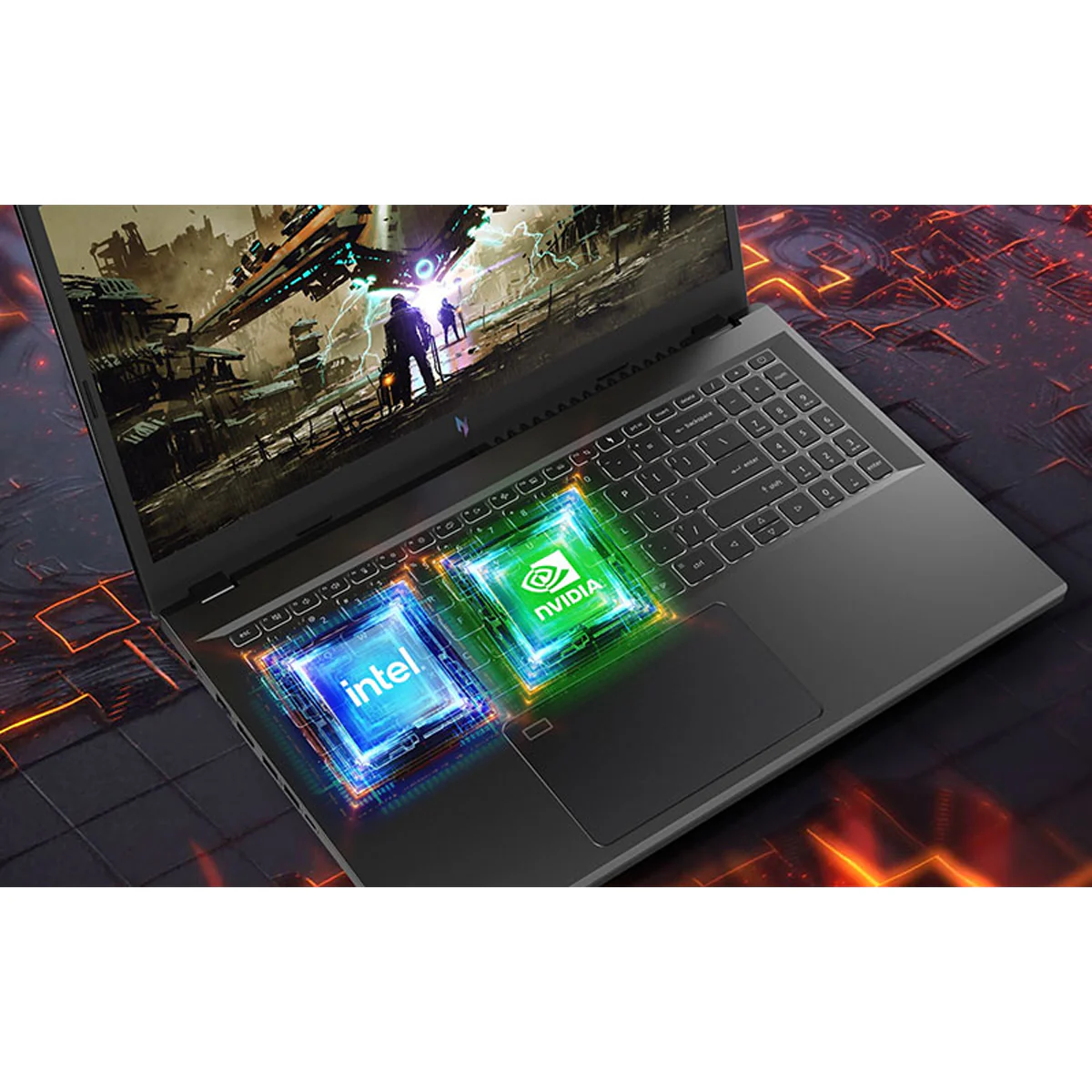 Acer Nitro V 15 ANV15-52-572T Gaming Laptop (Obsidian Black) | 15.6" FHD (1920x1080) 165Hz | Core i5-13420H | 16GB RAM | 512GB SSD | RTX 5050 | Windows 11 Home | Acer VX15 Backpack - Image 7