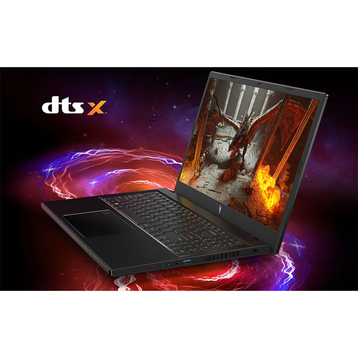 Acer Nitro V 15 ANV15-52-572T Gaming Laptop (Obsidian Black) | 15.6" FHD (1920x1080) 165Hz | Core i5-13420H | 16GB RAM | 512GB SSD | RTX 5050 | Windows 11 Home | Acer VX15 Backpack - Image 9