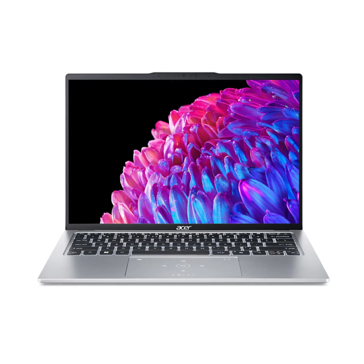 Acer Swift Go 14 SFG14-73-529P Laptop (Pure Silver) | 14" OLED WQXGA+ (2880x1800) | Ultra 5 125H | 16GB RAM | 512GB SSD | Intel Arc Graphics | Windows 11 Home | MS Office Home & Student 2021 | Acer Entry Run Rate Backpack E-1620-P - Image 4