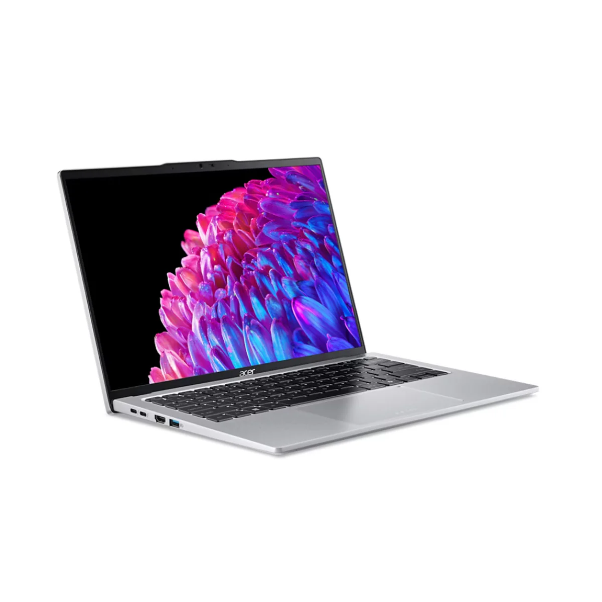 Acer Swift Go 14 SFG14-73-529P Laptop (Pure Silver) | 14" OLED WQXGA+ (2880x1800) | Ultra 5 125H | 16GB RAM | 512GB SSD | Intel Arc Graphics | Windows 11 Home | MS Office Home & Student 2021 | Acer Entry Run Rate Backpack E-1620-P - Image 6