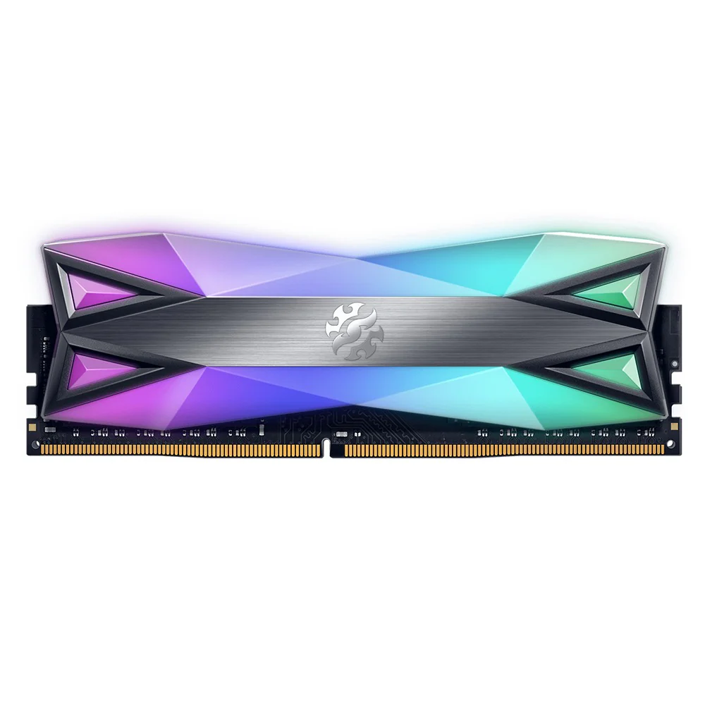 ADATA XPG Spectrix D60G 32GB (2X16GB) DDR4 RGB 3200MHZ PC4-25600 CL16-20-20 1.35V Desktop Memory (Tungsten Grey) (AX4U320016G16A-DT60) - Image 7