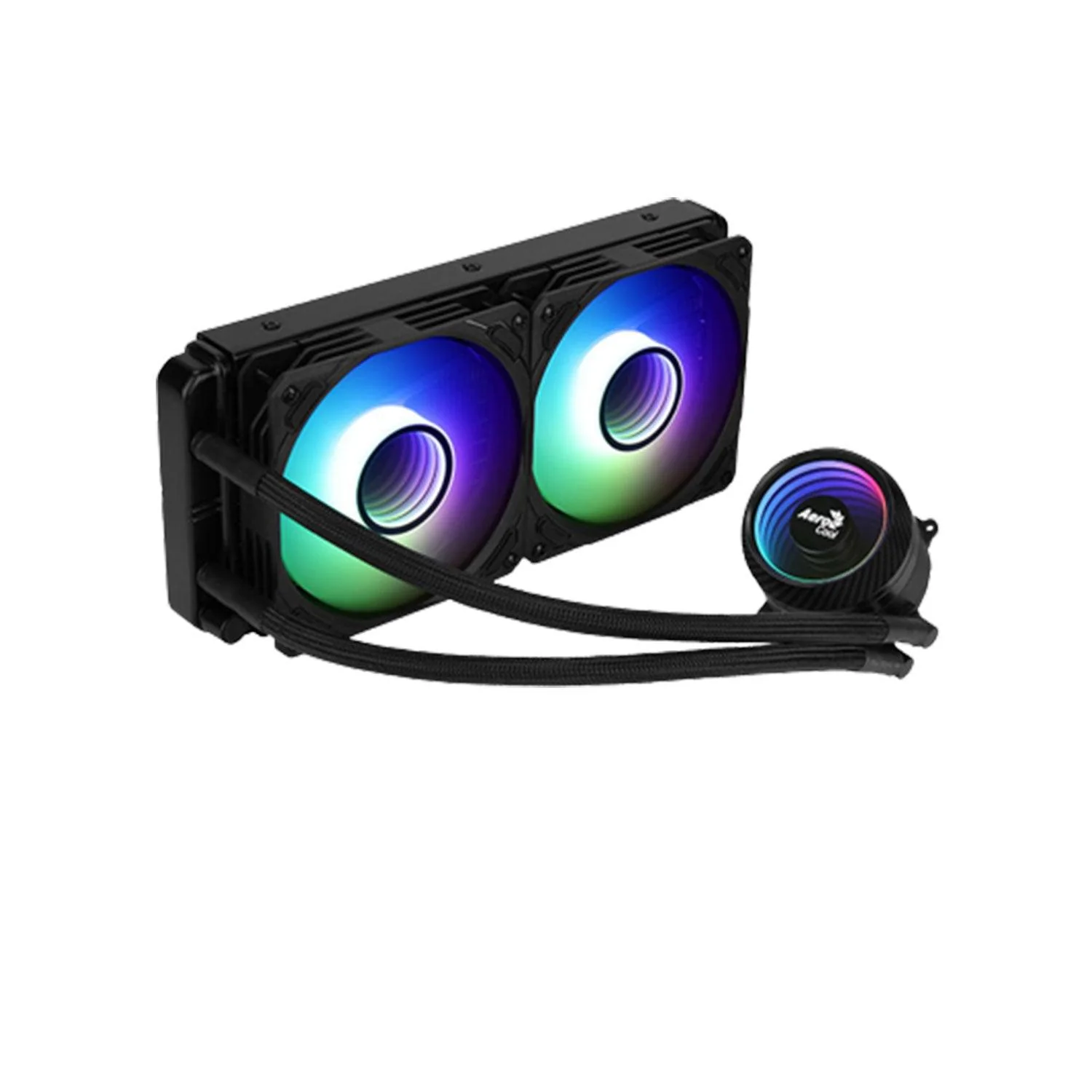 Aerocool Mirage L240 240MM ARGB Liquid Cpu Cooler (Black) - Image 4