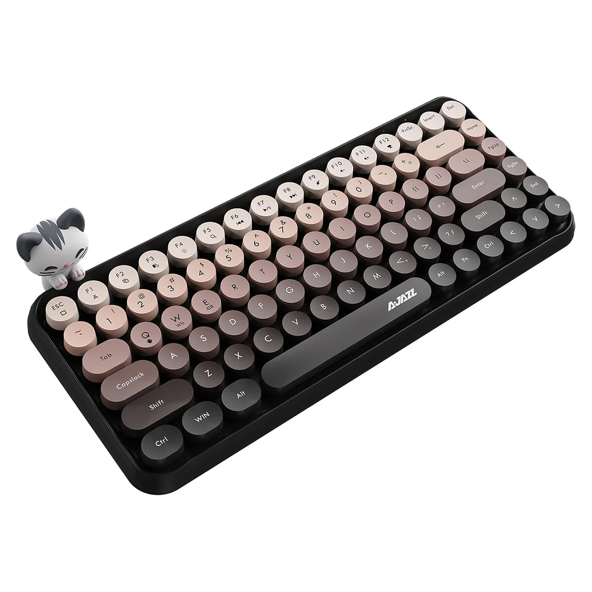 Ajazz 308I 84-Keys Bluetooth Wireless Membrane Keyboard (Bean Paste) - Image 3