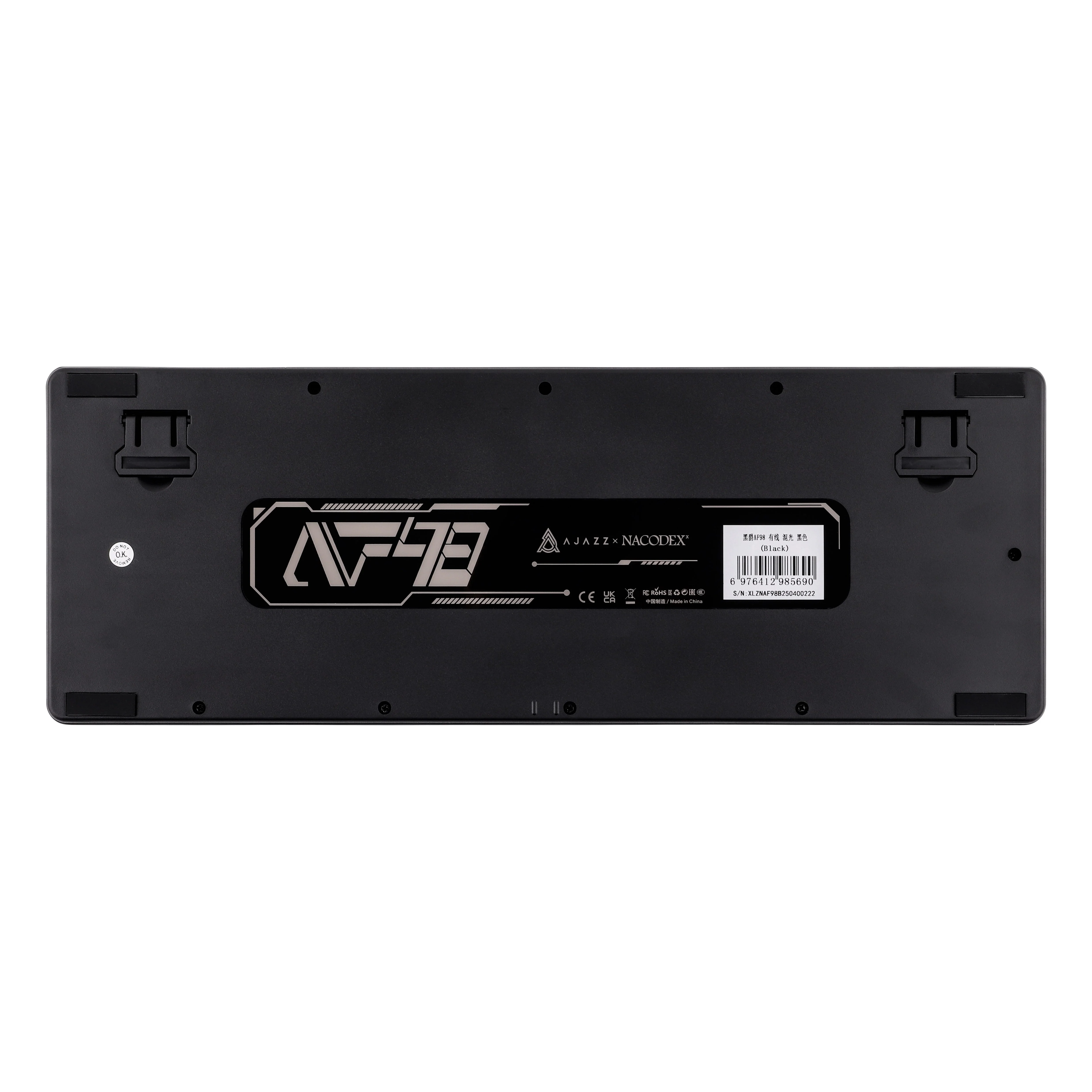 Ajazz AF98 Wired 97-Keys Membrane Keyboard (Black) - Image 9