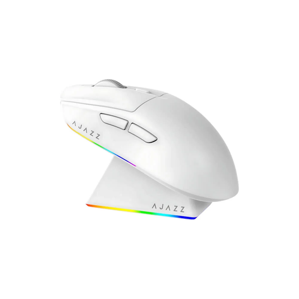 Ajazz AJ139 V2 MC Tri-Mode Gaming Mouse (Black, White) - Image 8