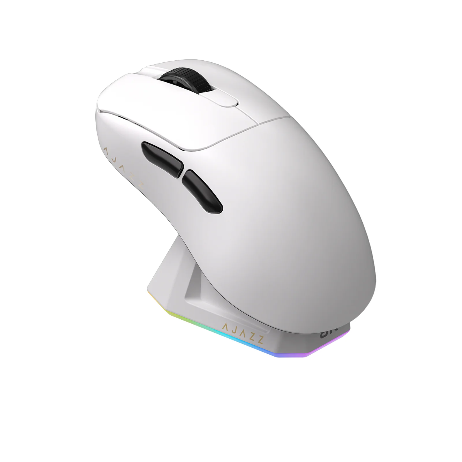 Ajazz AJ179 Pro Tri-Mode Gaming Mouse (Black, White) - Image 5
