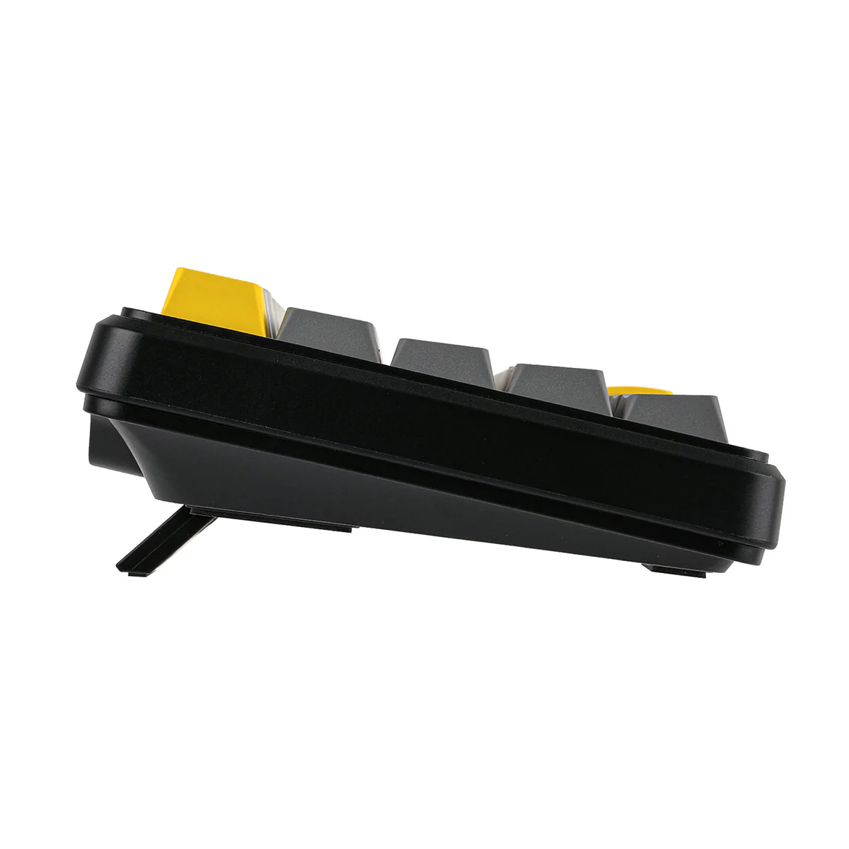 Ajazz AK680 Max RGB Tri-Mode 68-Keys Aluminum Positioning Plate Gasket-Mounted South Facing (1K Wireless + 8K Wired) Polling Rate Hot Swappable Mechanical Keyboard (Black/Grey/Yellow) (Magnetic Grain Switch) - Image 8