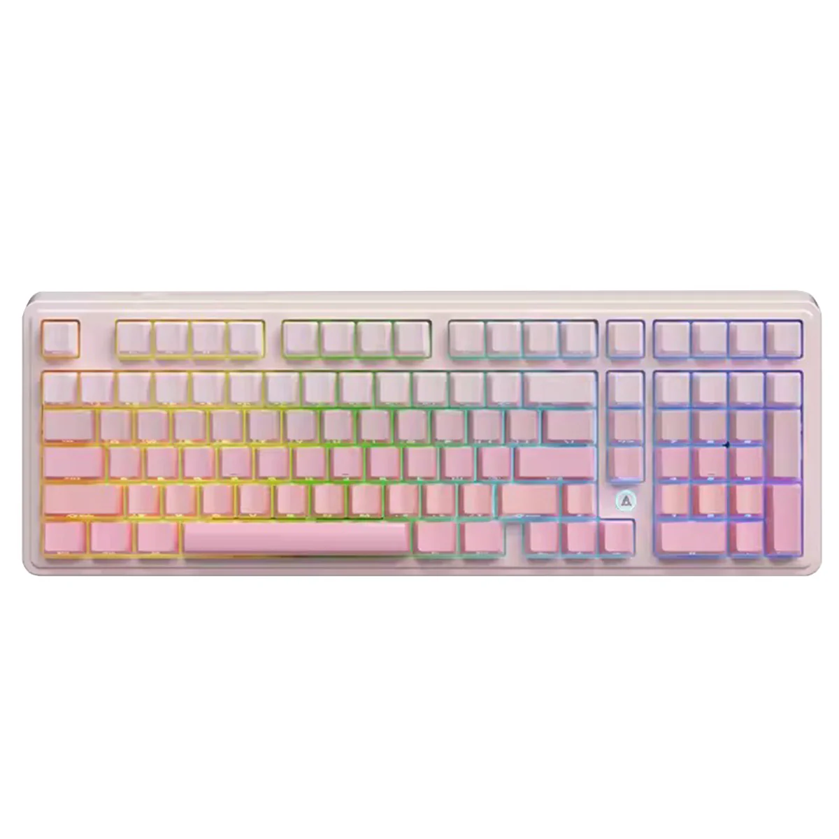 Ajazz AK980 Max RGB Wired 98-Keys Gasket-Mounted Hot-Swappable Mechanical Keyboard (Gradient Cat Ear Powder) (Magnetic Powder Shaft Switch) - Image 3