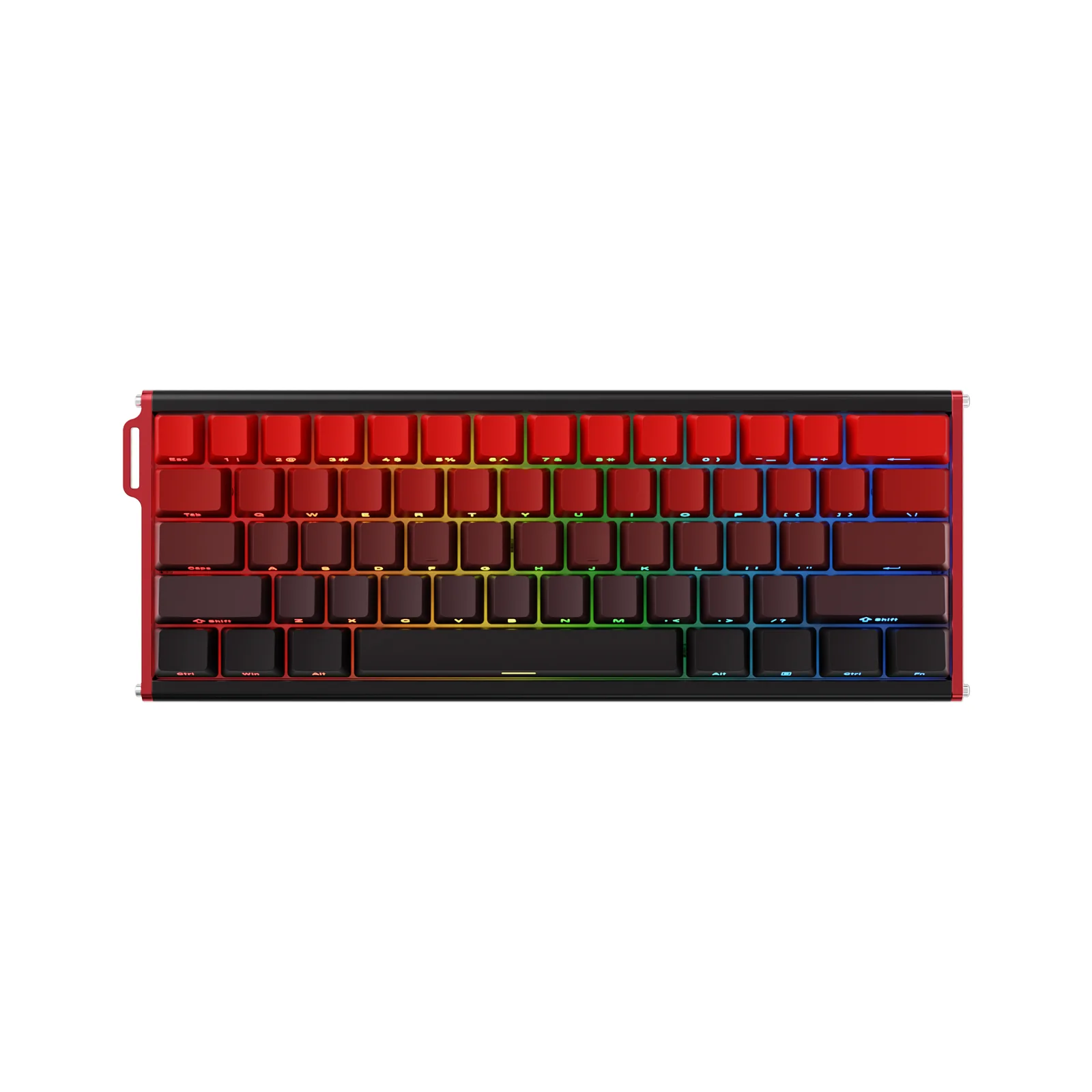 Ajazz ALUX60 RGB Wired 61-Keys Aluminum CNC Case Hot-Swappable Mechanical Keyboard (Gradient Side Engraving Lucky Strike) (Ketai Newcomer Magnetic Switch) - Image 21