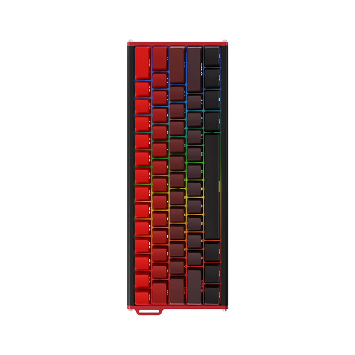Ajazz ALUX60 RGB Wired 61-Keys Aluminum CNC Case Hot-Swappable Mechanical Keyboard (Gradient Side Engraving Lucky Strike) (Ketai Newcomer Magnetic Switch) - Image 6