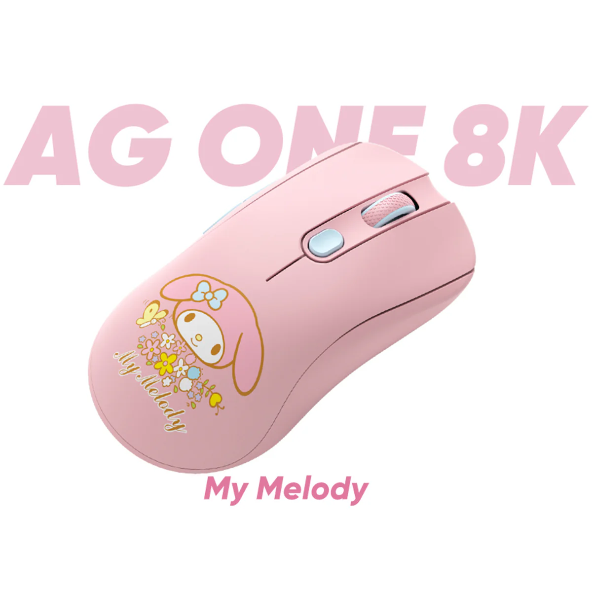 Akko AG ONE 8K Wireless Tri-Mode Gaming Mouse (My Melody) - Image 2