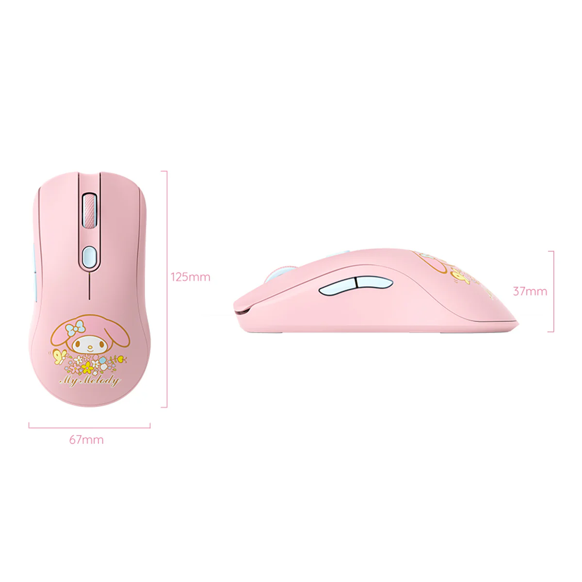 Akko AG ONE 8K Wireless Tri-Mode Gaming Mouse (My Melody) - Image 6