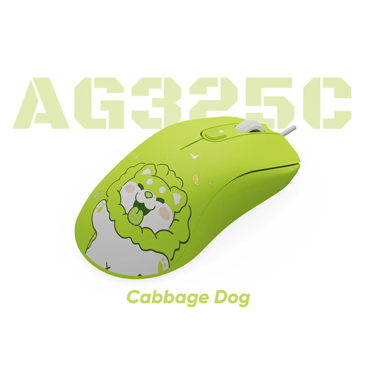 Akko AG325C Cabbage Dog Wired Gaming Mouse - Image 2