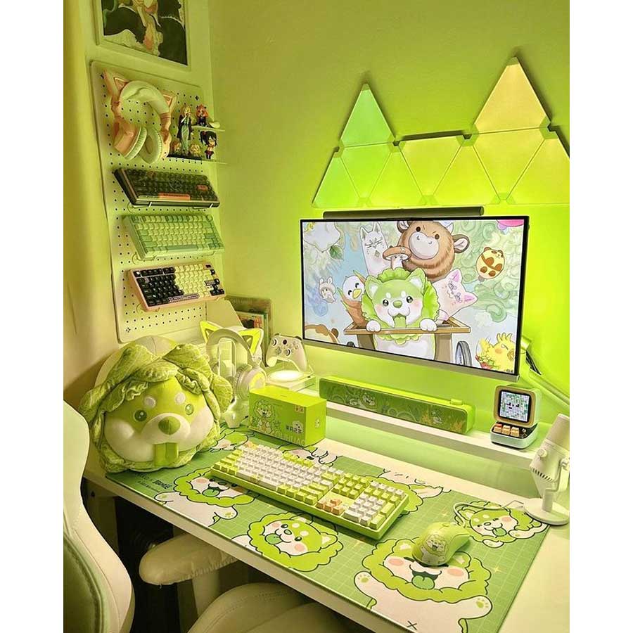 Akko Cabbage Dog Mouse Pad (900x400MM) - Image 6