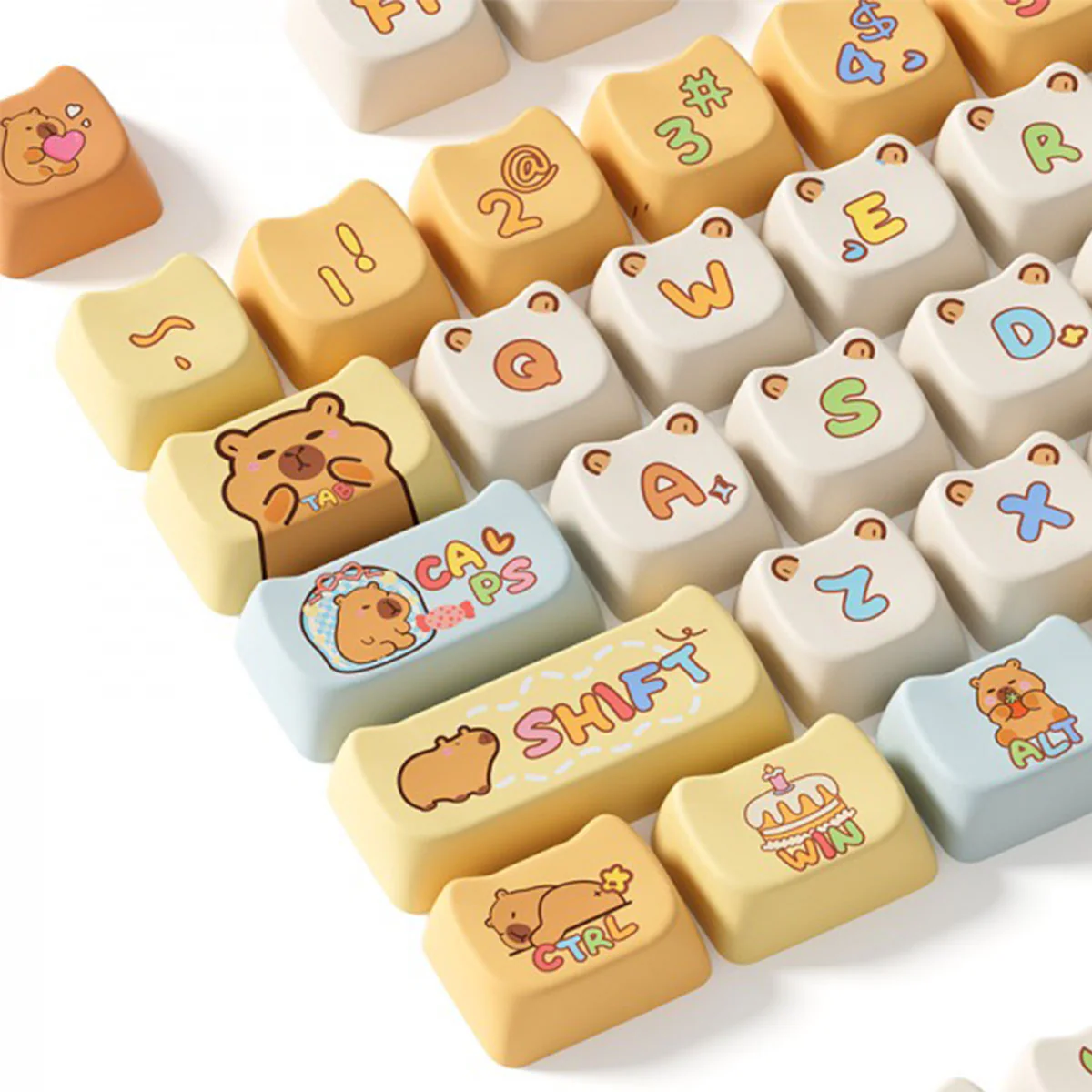 Akko Capybara Keycap Set MAO Profile 142 Keys - Image 2