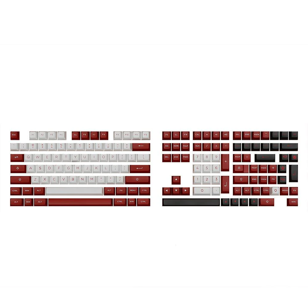 Akko Chicago Theme PBT Keycaps Set ASA 158 Keys - Image 5