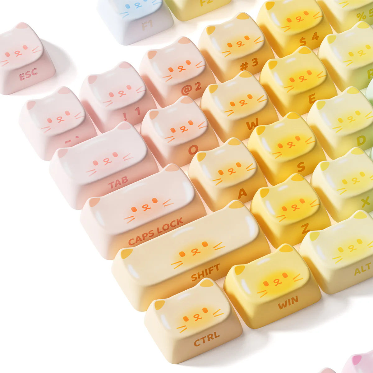 Akko Colorful Cats Keycap Set MAO Profile 142 Keys - Image 6