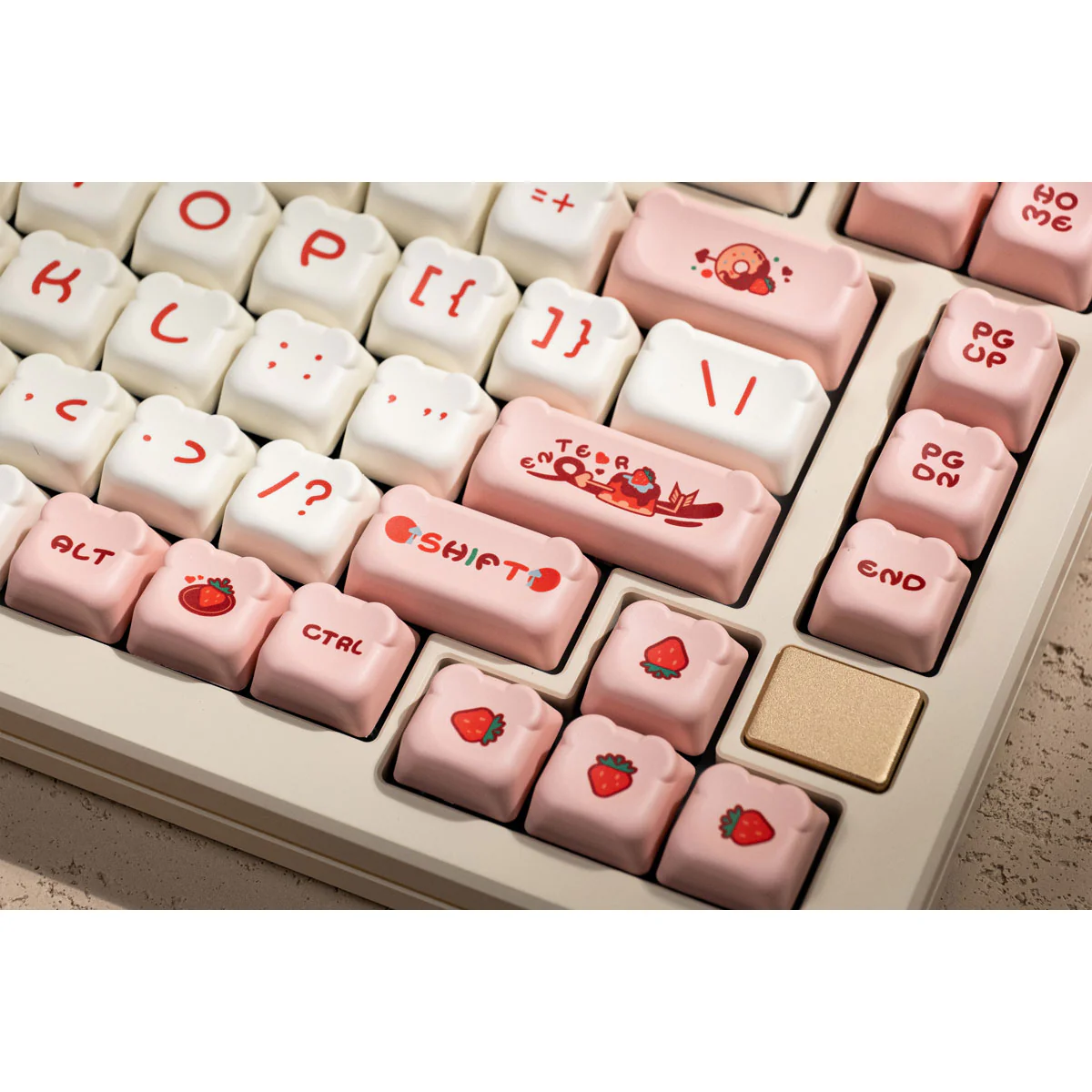 Akko Dim Sum Bear Keycap Set OEM Profile 122 Keys - Image 5