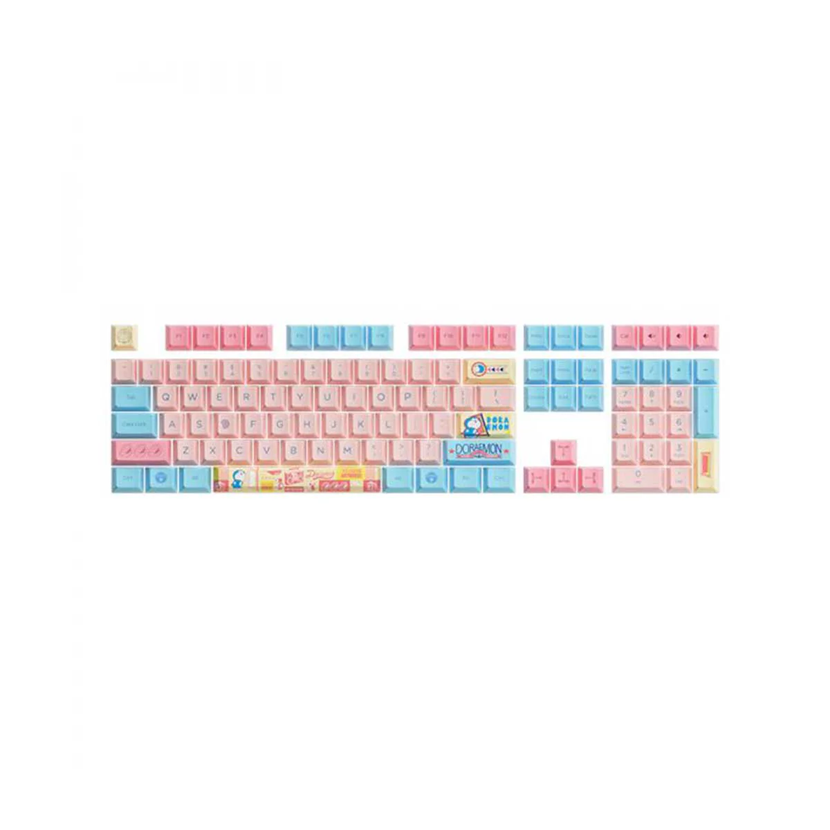 Akko Doraemon Macaron Keycap Set Cherry Profile 136 Keys - Image 2