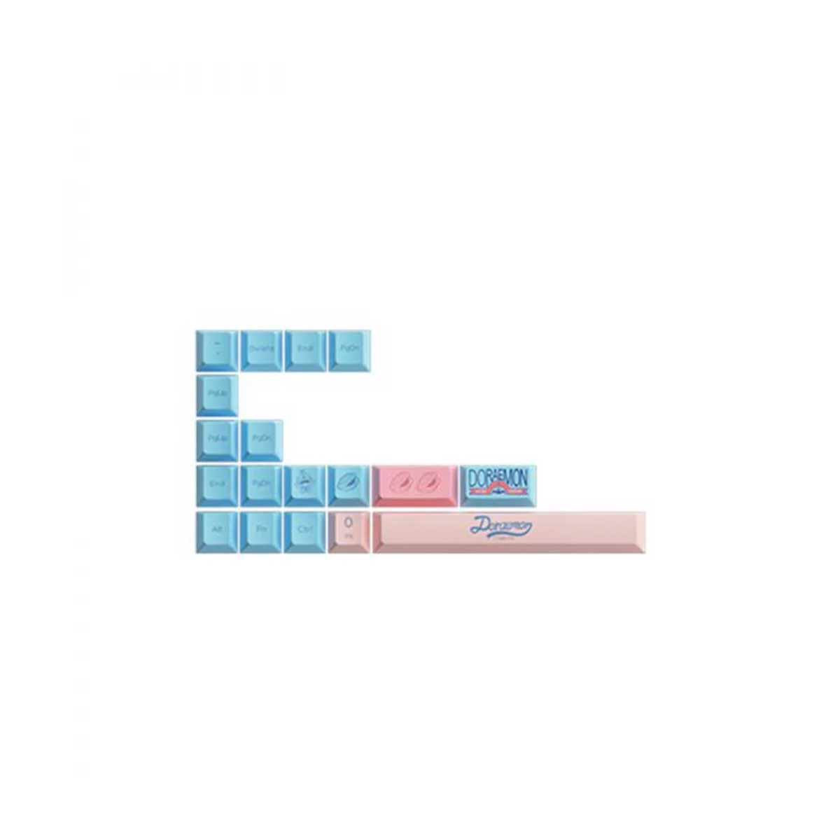 Akko Doraemon Macaron Keycap Set Cherry Profile 136 Keys - Image 3
