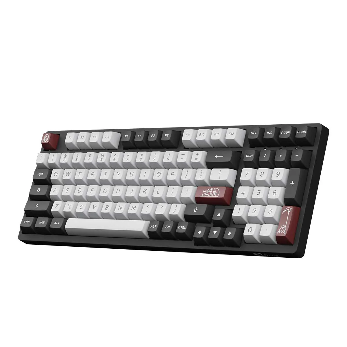 Akko Dracula Castle 3098S Hotswappable RGB Mechanical Keyboard (Akko CS Jelly Purple) - Image 3