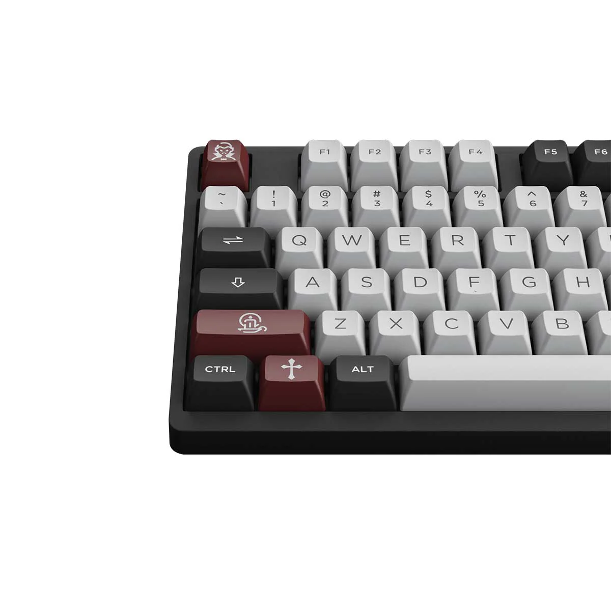 Akko Dracula Castle 3098S Hotswappable RGB Mechanical Keyboard (Akko CS Jelly Purple) - Image 9
