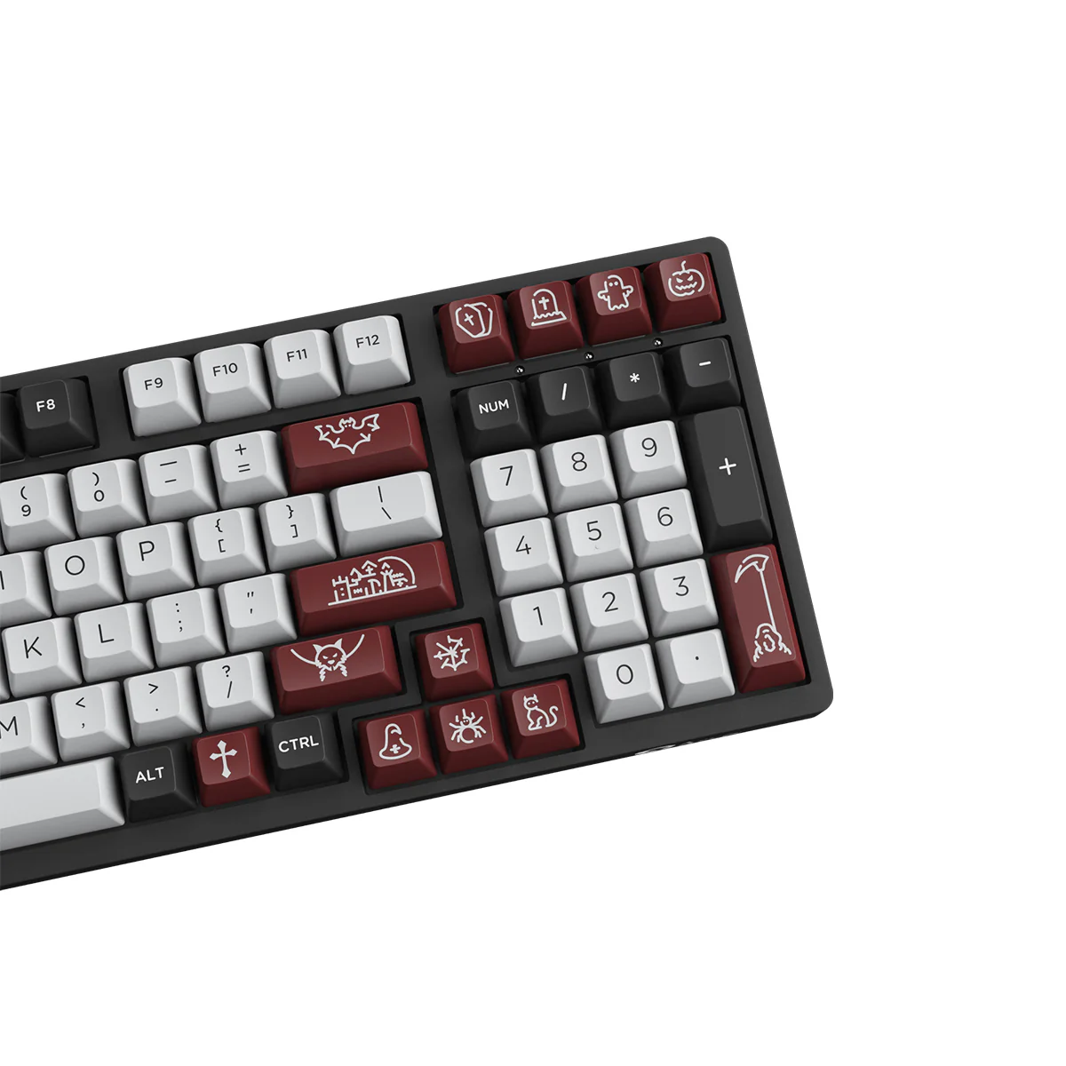 Akko Dracula Castle 3098S Hotswappable RGB Mechanical Keyboard (Akko CS Silver) - Image 11