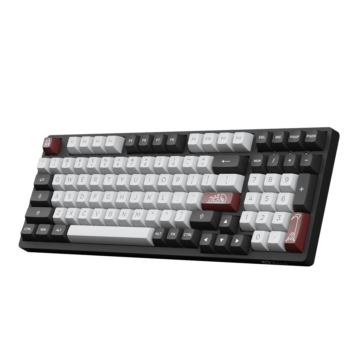 Akko Dracula Castle 3098S Hotswappable RGB Mechanical Keyboard (Akko CS Silver) - Image 5