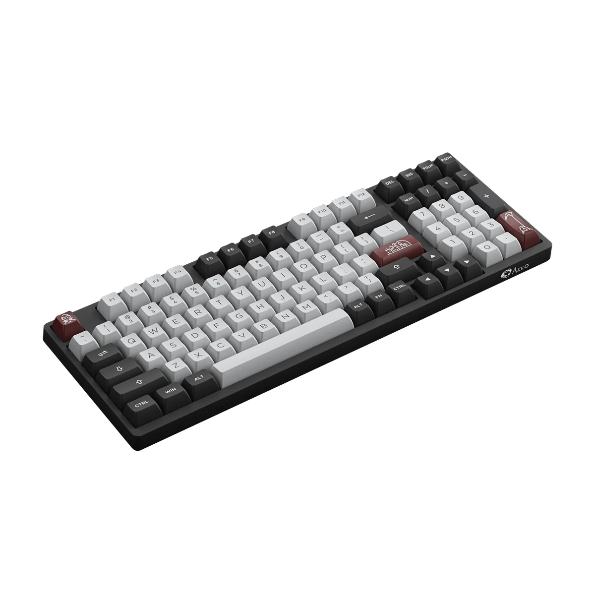 Akko Dracula Castle 3098S Hotswappable RGB Mechanical Keyboard (Akko CS Silver) - Image 6