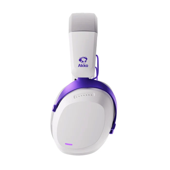 Akko GH300 Tri-Mode Gaming Headset with Microphone (Black, White) - Image 19