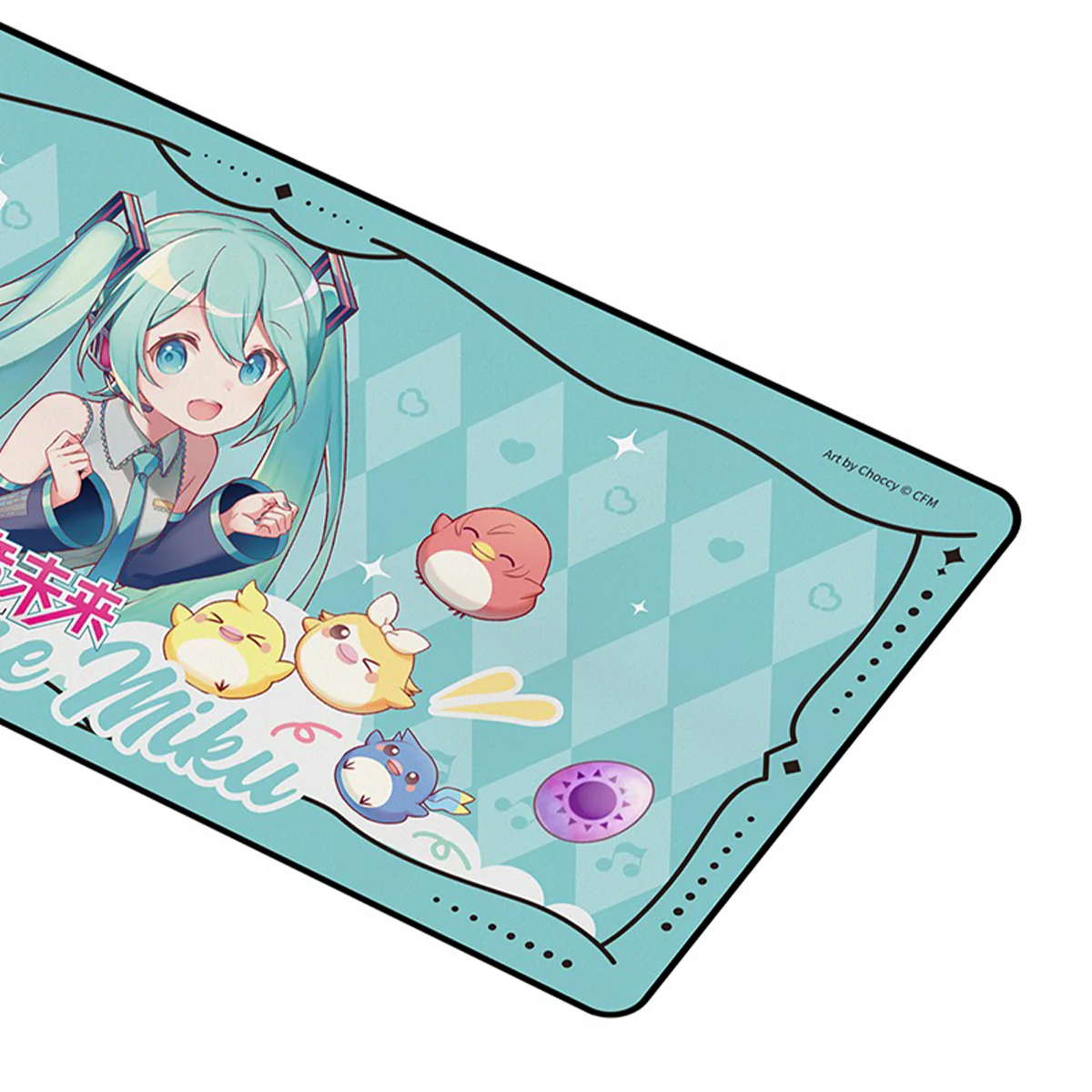 Akko Hatsune Miku Mouse Pad (900x400mm) - Image 4