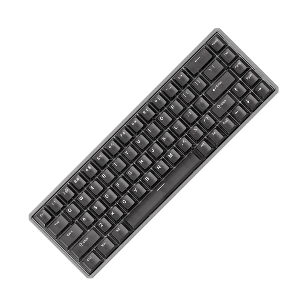 Akko MOD68 HE Aluminum Case Wired ARGB Magnetic Keyboard (Black Transparent) (Akko AstroAim Magnetic Switch) (02N-02I-02W-02G-02L-02K) - Image 2
