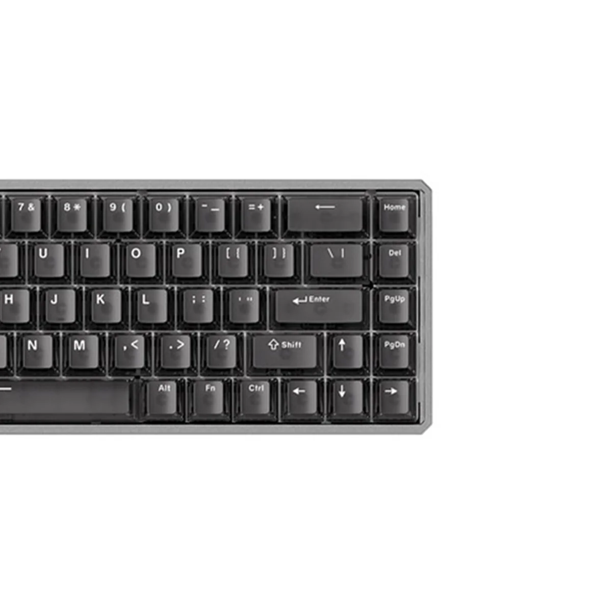 Akko MOD68 HE Aluminum Case Wired ARGB Magnetic Keyboard (Black Transparent) (Akko AstroAim Magnetic Switch) (02N-02I-02W-02G-02L-02K) - Image 3