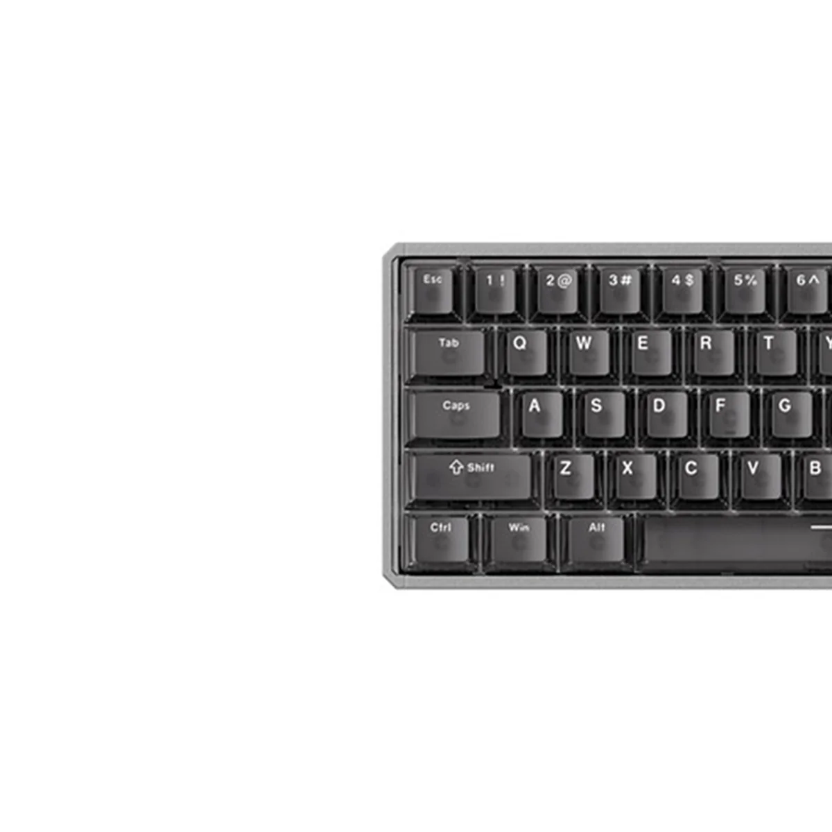 Akko MOD68 HE Aluminum Case Wired ARGB Magnetic Keyboard (Black Transparent) (Akko AstroAim Magnetic Switch) (02N-02I-02W-02G-02L-02K) - Image 4