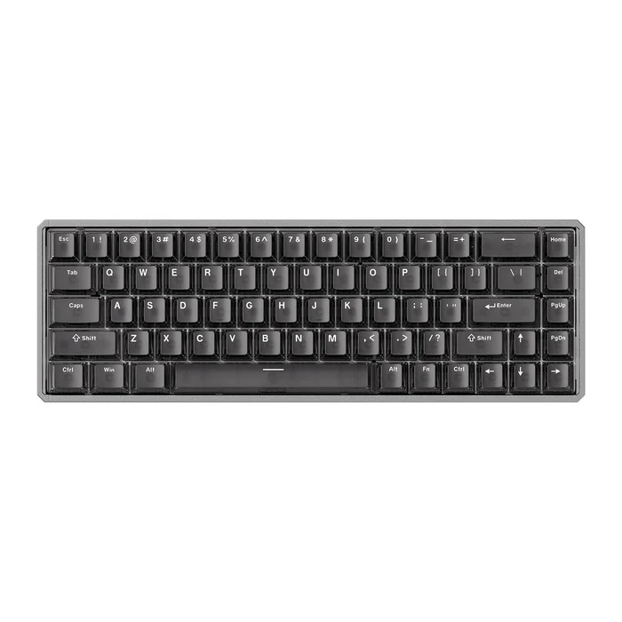 Akko MOD68 HE Aluminum Case Wired ARGB Magnetic Keyboard (Black Transparent) (Akko AstroAim Magnetic Switch) (02N-02I-02W-02G-02L-02K) - Image 6