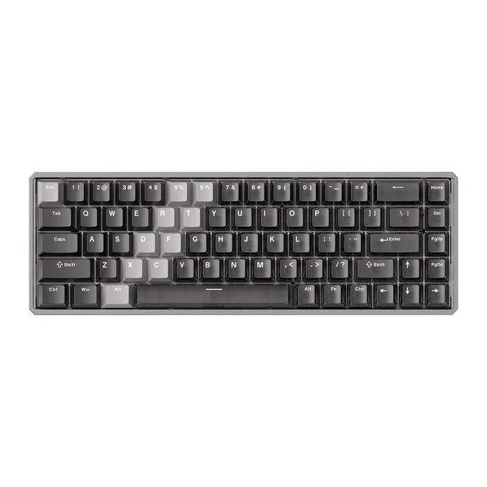 Akko MOD68 HE Aluminum Case Wired ARGB Magnetic Keyboard (Gradient Hybrid Black Transparent) (Akko AstroAim Magnetic Switch) (02N-02I-03A-02G-02L-02K) - Image 6